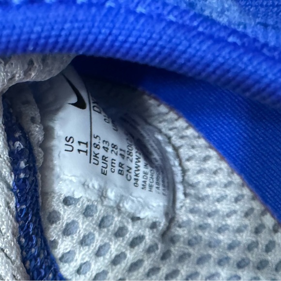 Nike Womens Blue Air Presto DX3376-400 Lightweight Comfort Sneaker Shoes 11/12.5 - Picture 7 of 9